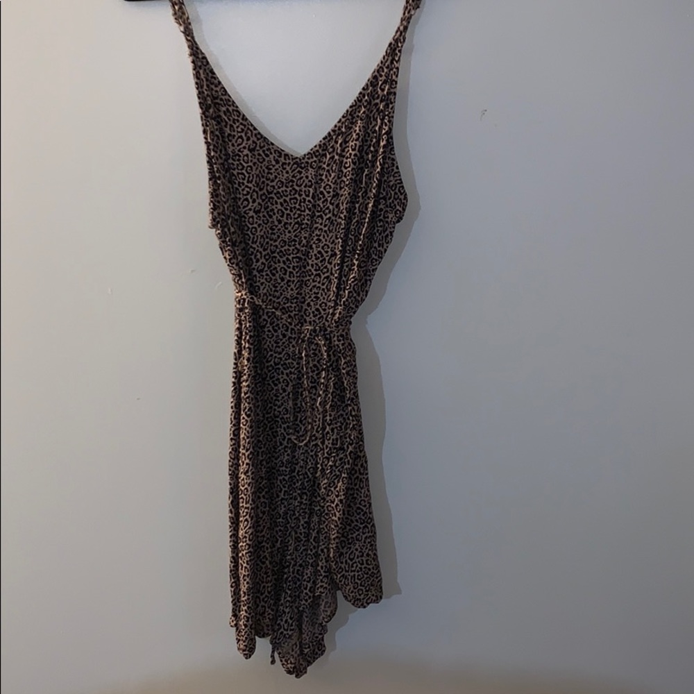 American Eagle Cheetah Romper